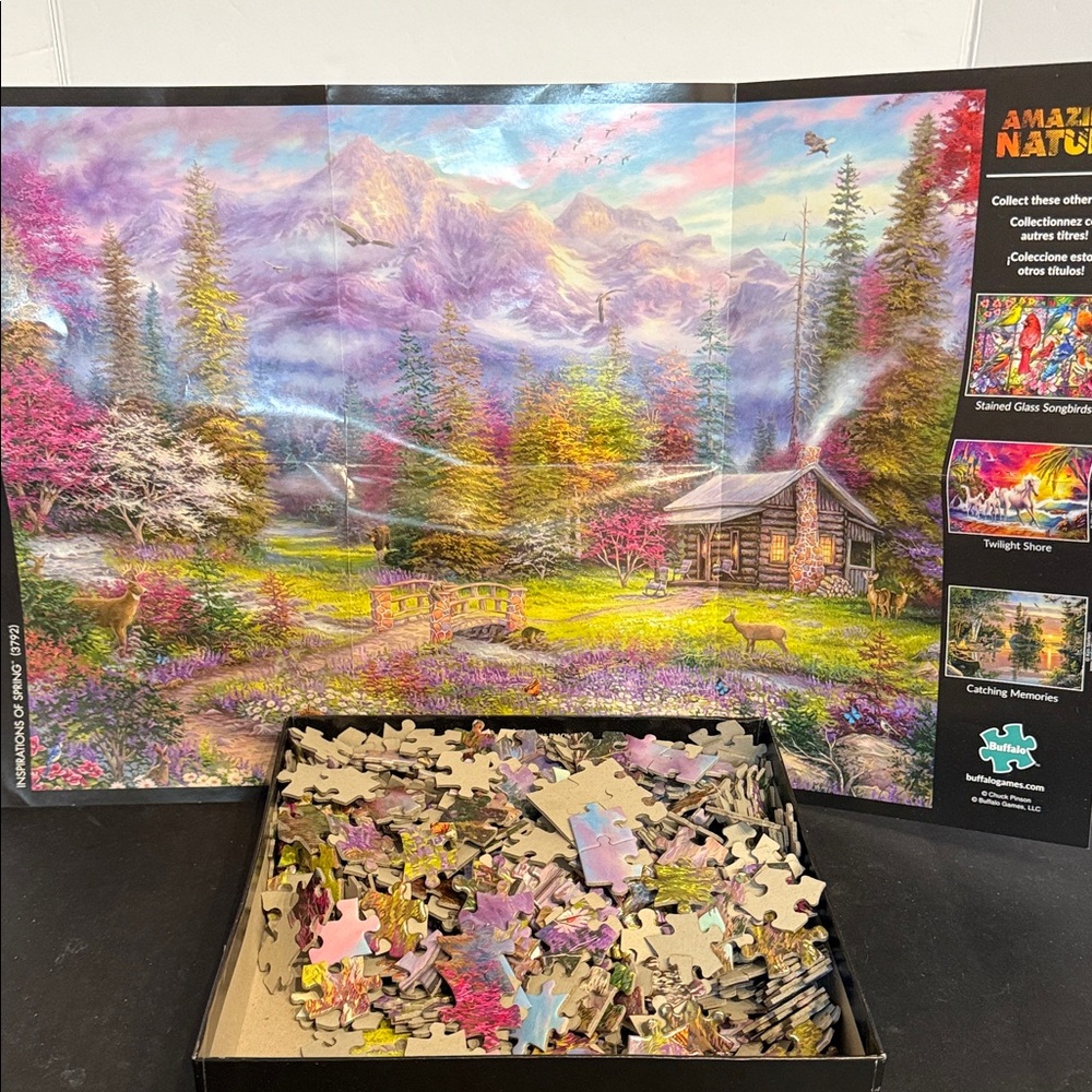 Amazing Nature Inspirations of Spring 500 piece jigsaw puzzle  SALE🔴3/$25 - Picture 4 of 4